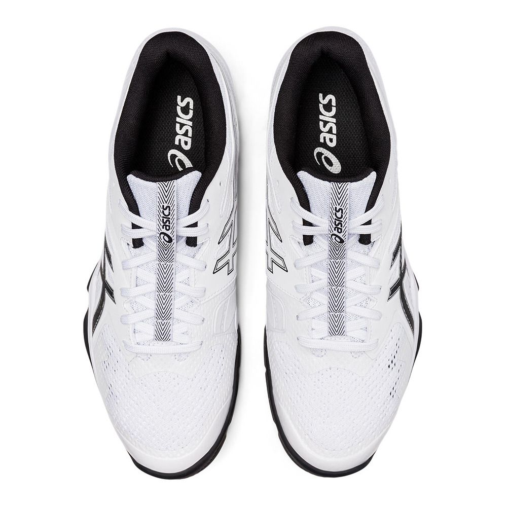 Asics GEL-BLADE 8 - Chaussures badminton Homme white/pure silver