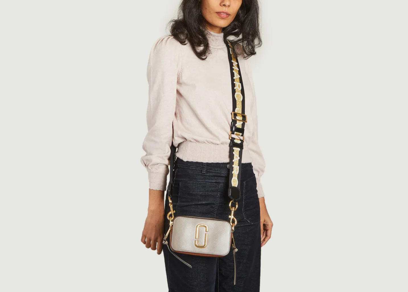 Sac en cuir saffiano The Snapshot Marc Jacobs