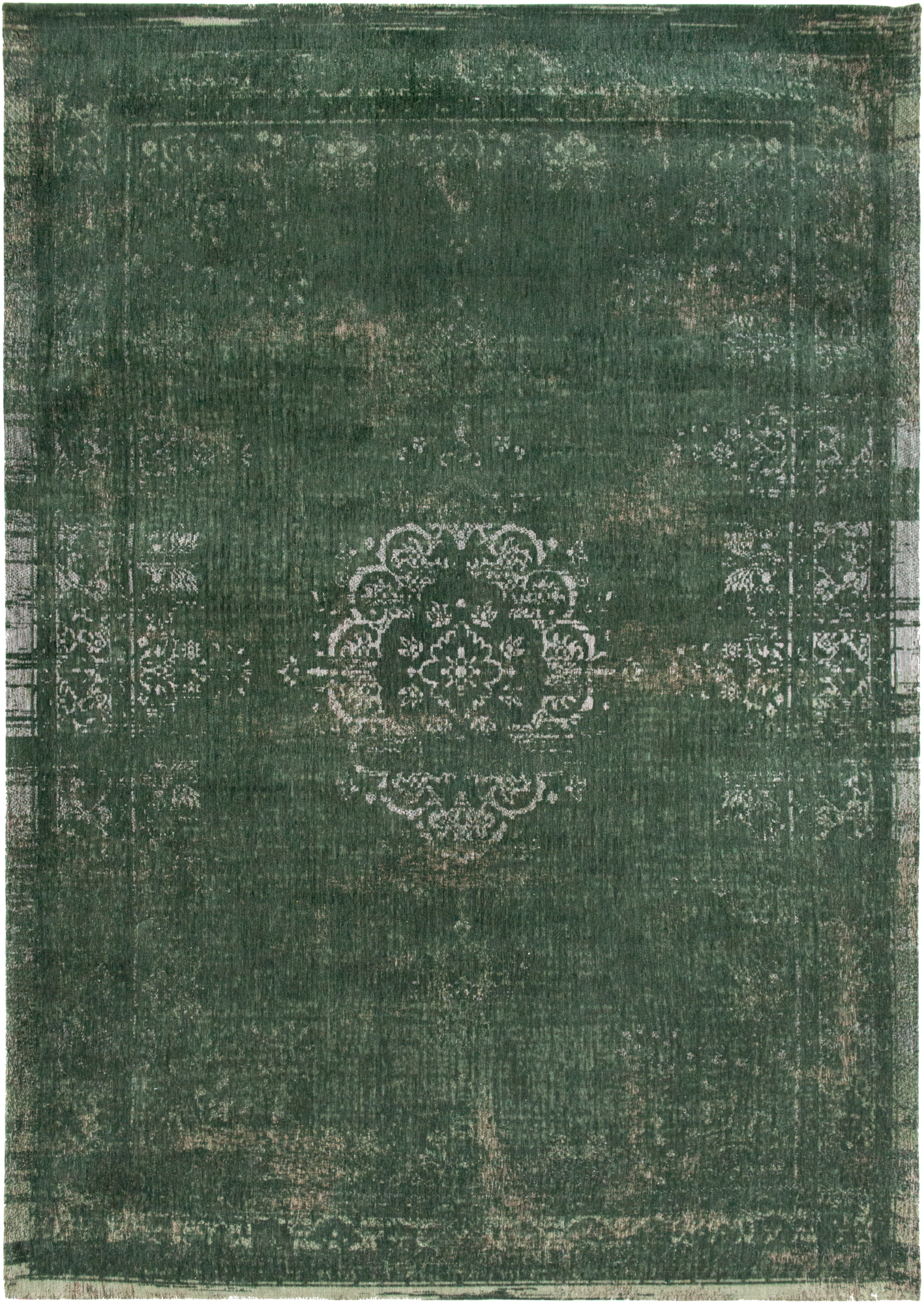 Ecorugs vloerkleed Medallion groen 240x340 cm