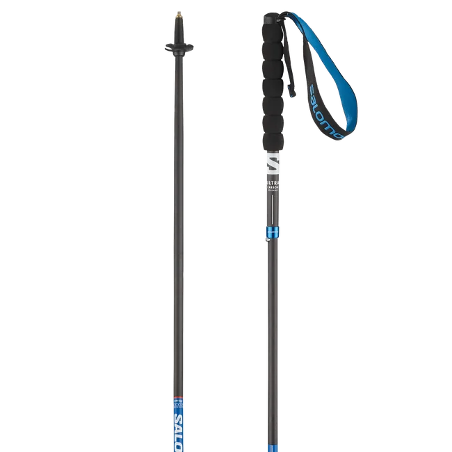 ULTRA CARBON FOLDABLE  Bâtons de trail running/randonnée unisexe Blue