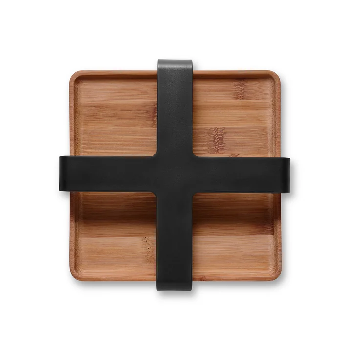 Eva Solo - Nordic Kitchen Serviettenhalter, Bambus / schwarz