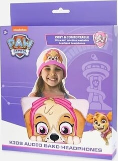 Paw Patrol - Høretelefoner Med Pandebånd - Skye - Otl - Lyserød