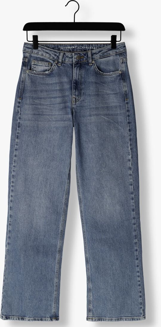 MY ESSENTIAL WARDROBE blauwe my essential wardrobe wide jeans 35 the louis 139 high wide y
