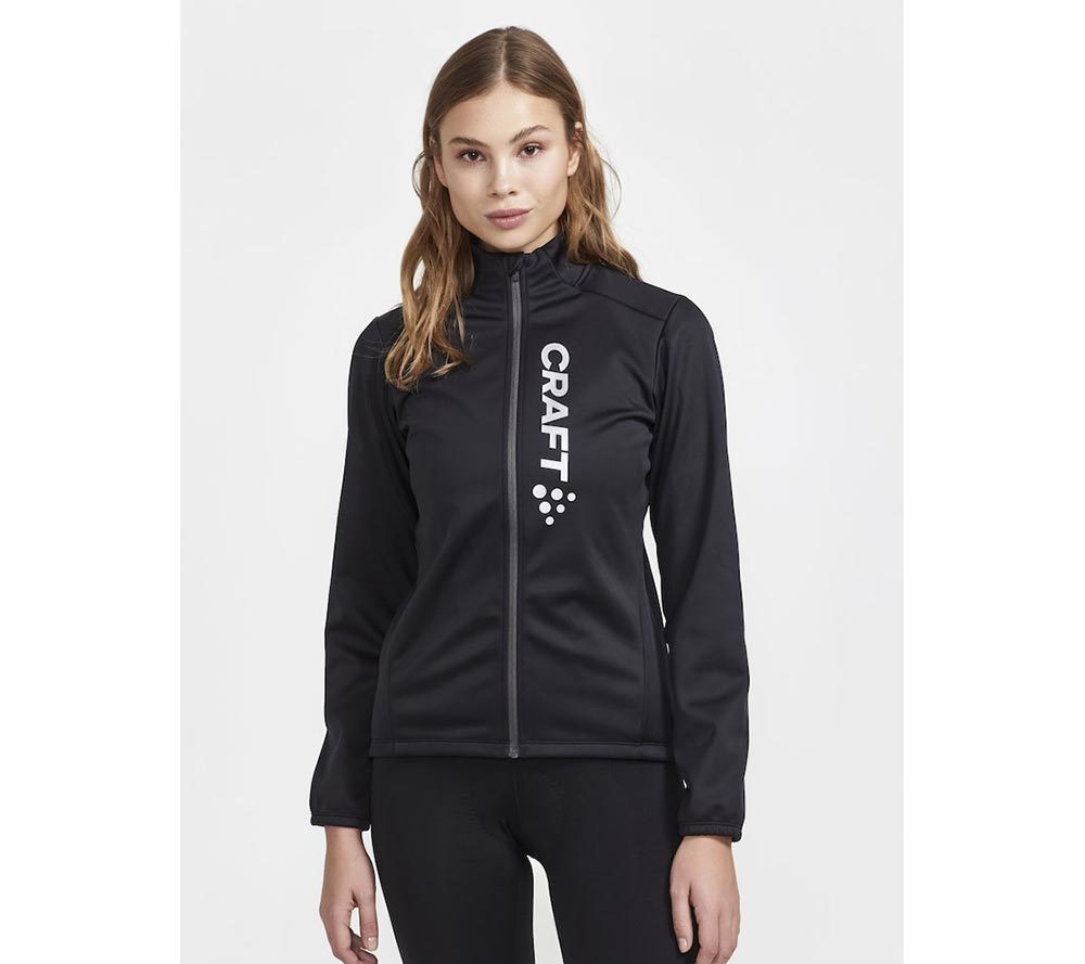 Craft Core Bike SubZ Fietsjack Zwart/Zilver Dames