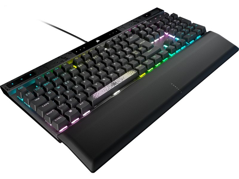 Corsair Gaming-Tastatur K70 MAX RGB Magnetisch-mechanische RGB-Gaming-Tastatur mit anpassbaren Corsair MGX-Schaltern