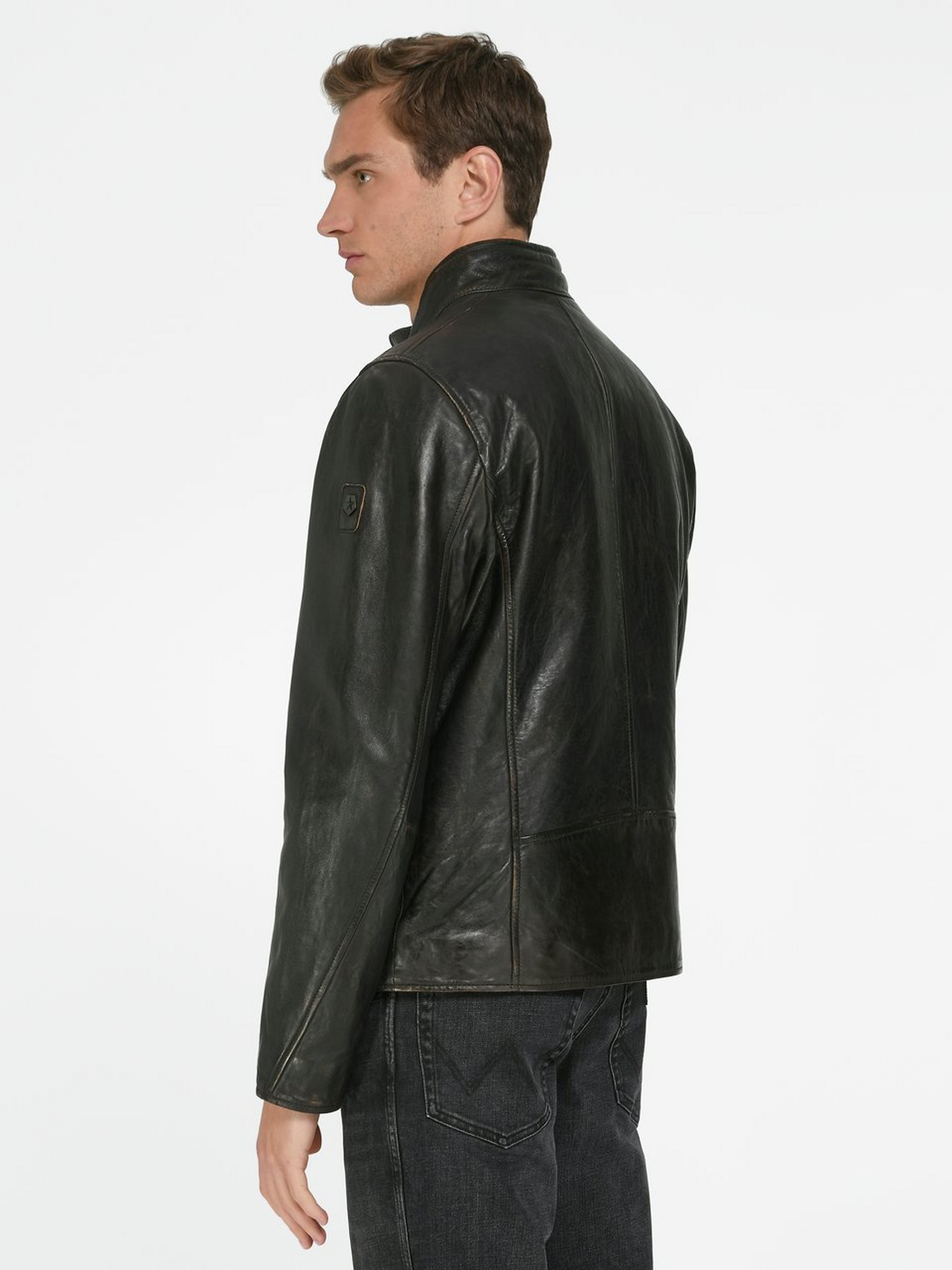Lederjacke