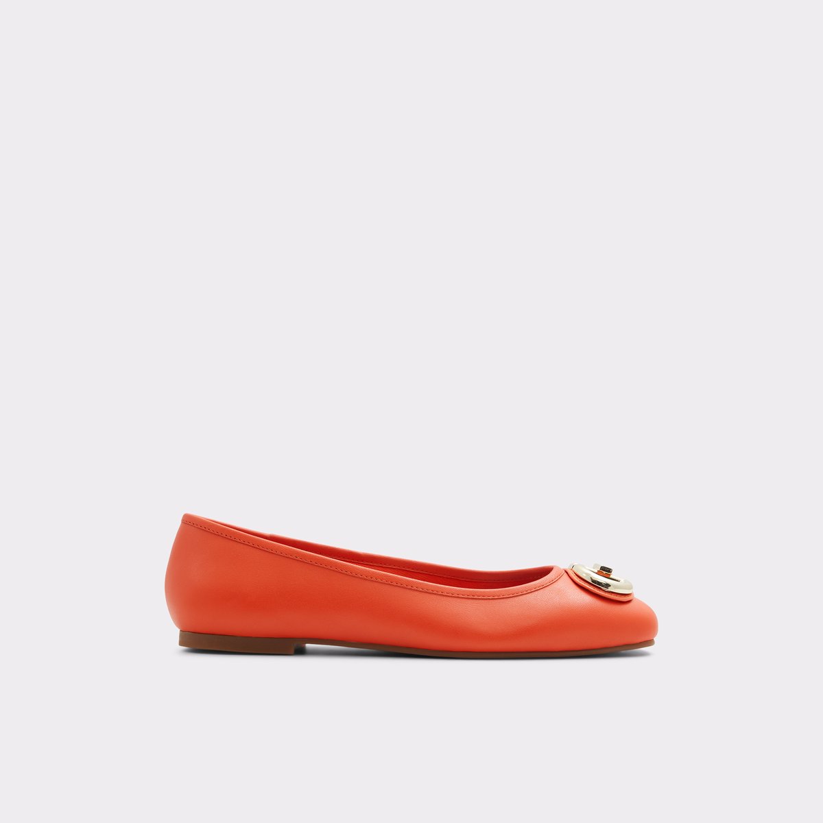 Courbe Bright Orange Women Ballerinas & Slip-Ons