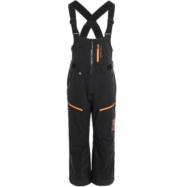 Pantalon de ski WATTS CORK BLACK/FLUO ORANGE 25 BLACK/FLUO ORANGE