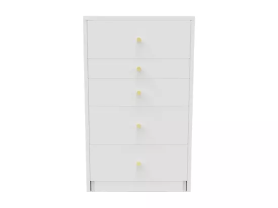 Coiffeuse table de maquillage miroir et commode compacte ANNA