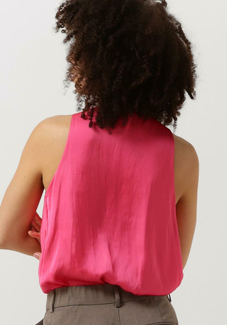 ACCESS roze access top draped top