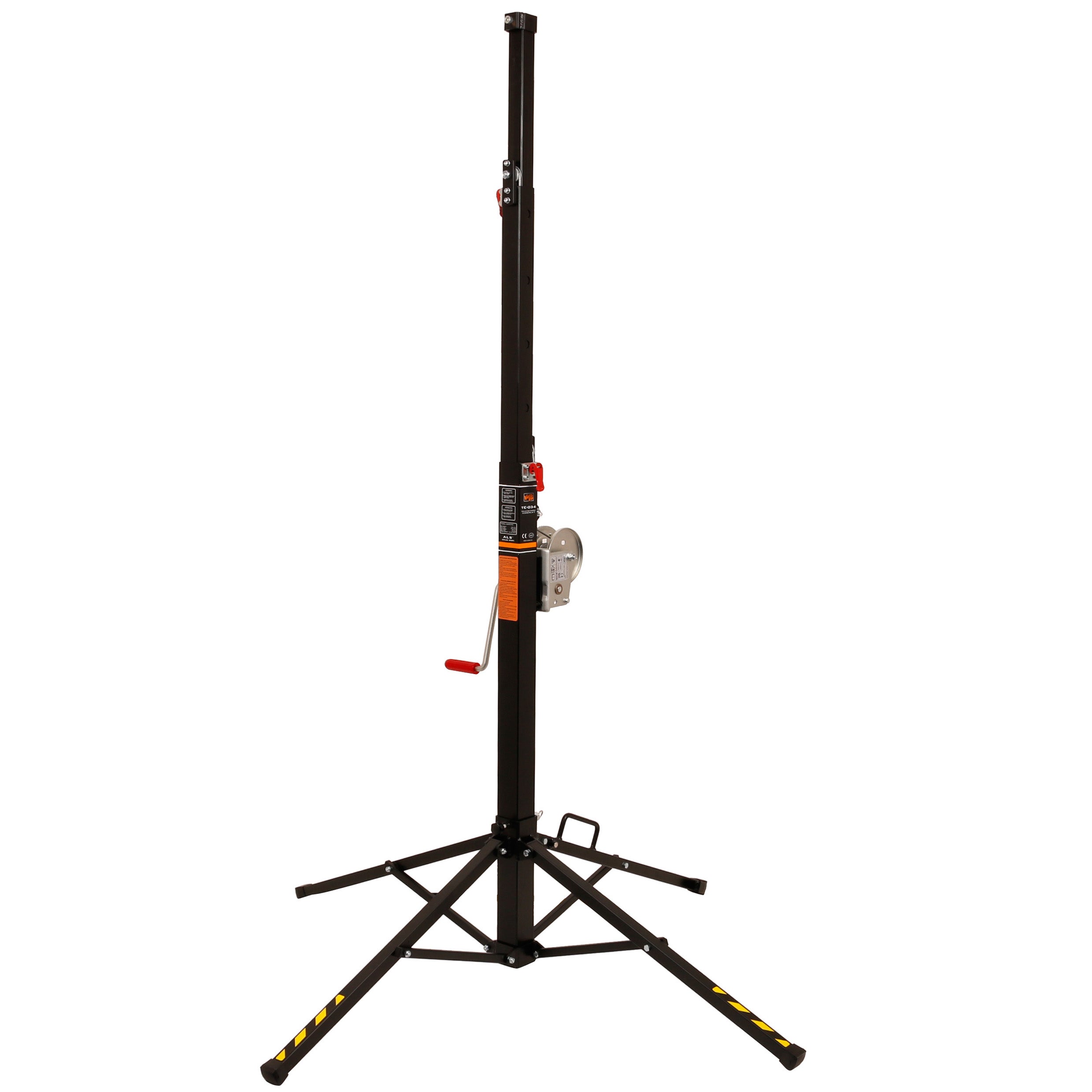VMB TE-034 wind-up statief zwart