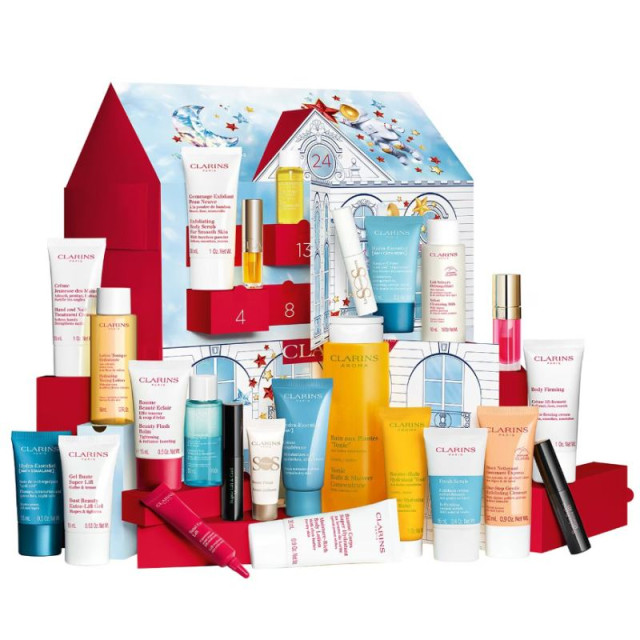 Calendrier de l'Avent soin visage & corps CLARINS