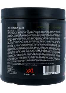 XXL Nutrition Blast! Pre Workout - Fruit Punch 300GR
