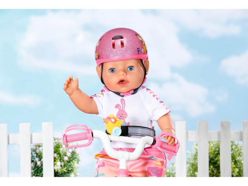Baby Born Puppenzubehör Fahrradhelm Helm für die Puppe