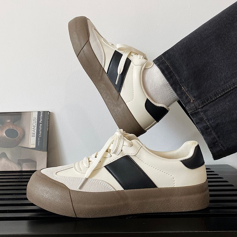 HANO - Platform Paneel Sneakers