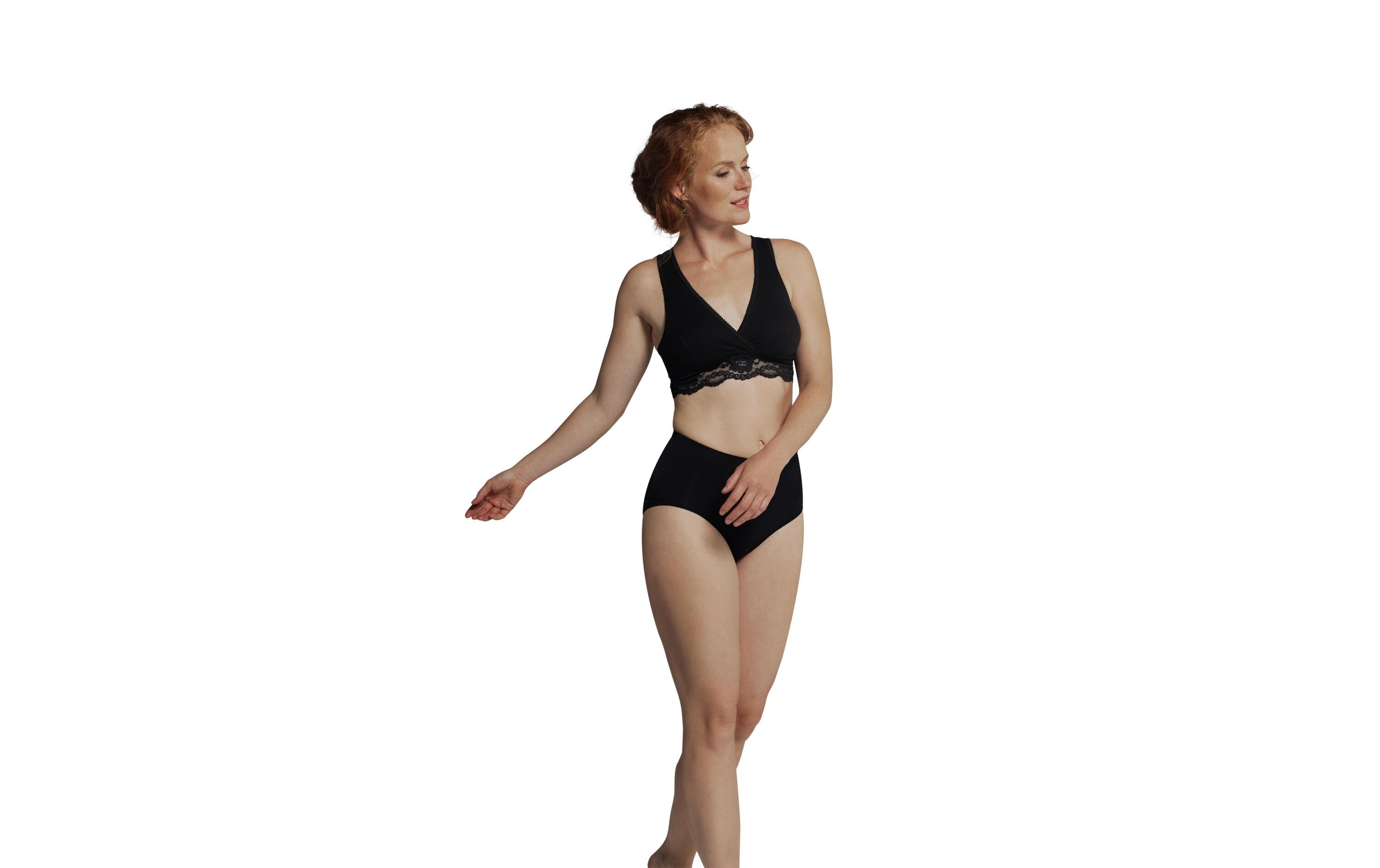 Still-BH mit Spitzen Schwarz XLCrossover Still-BH