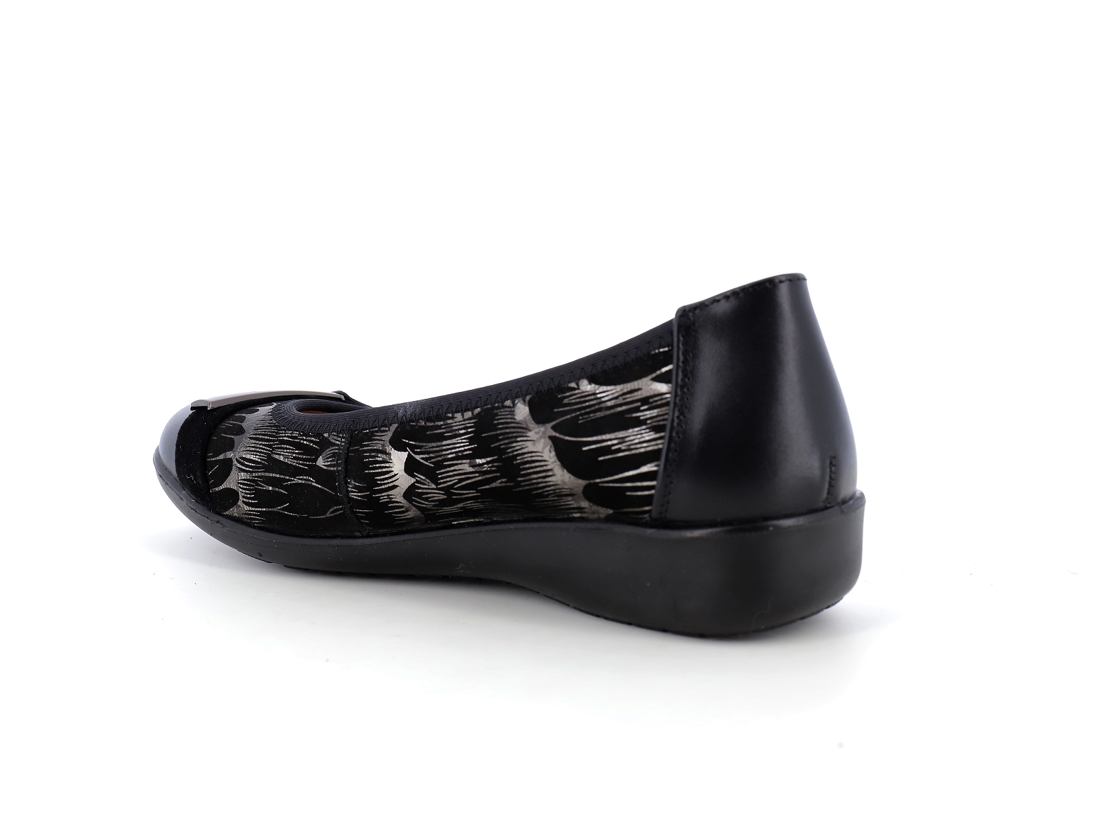 Inea-SACHET Cuir Noir Bronze