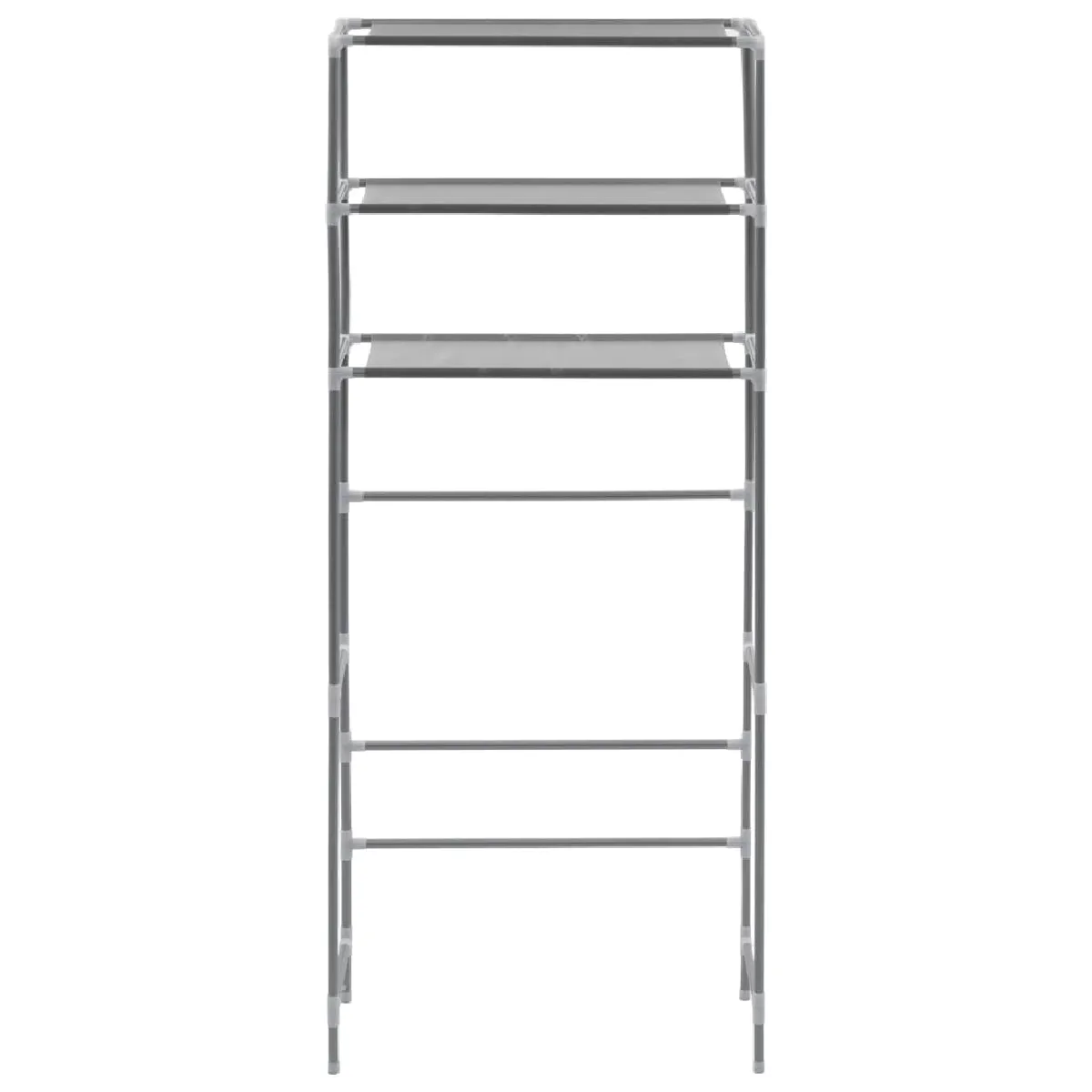 Helloshop26 Support de rangement 3 niveaux acier inox