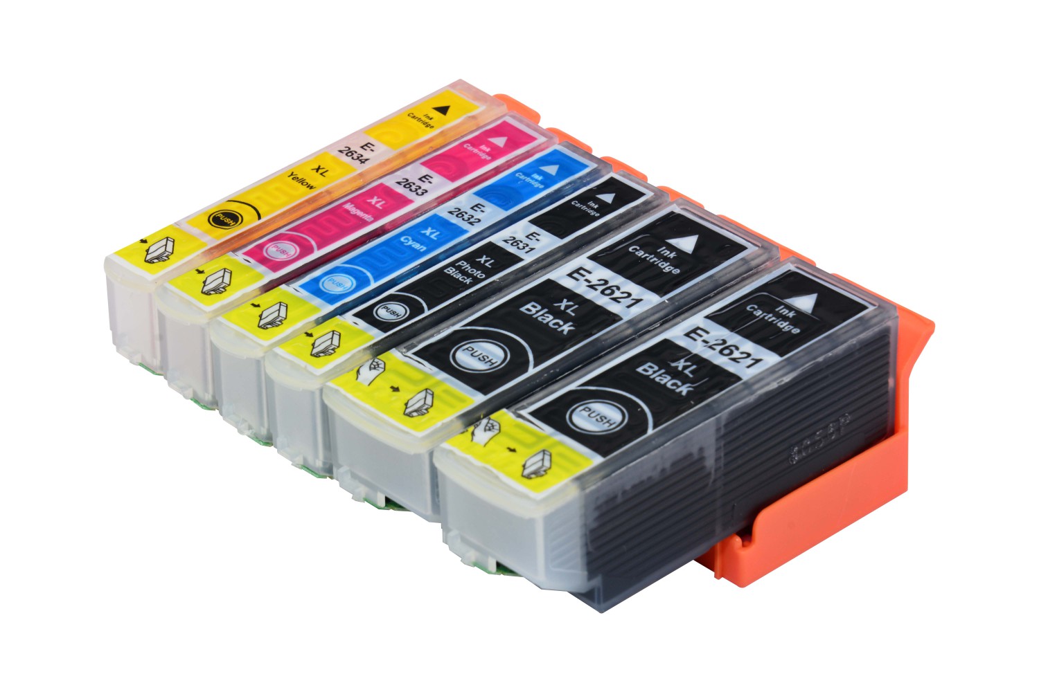 Tintenpatronen Set kompatibel mit Epson C13T26324010 / 26XL