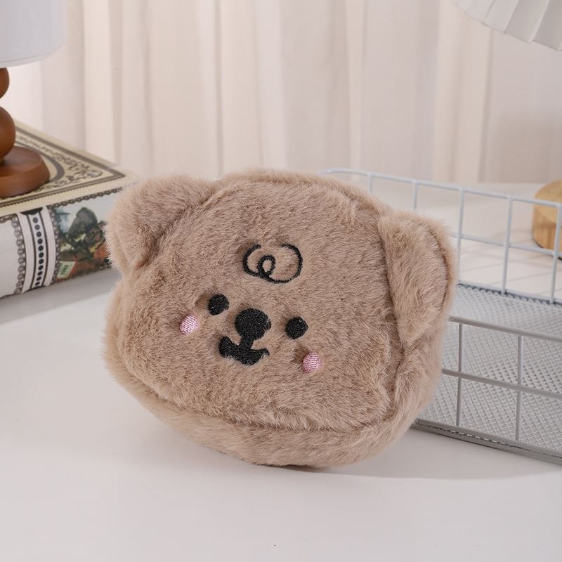 Ikiana - Bear Chenille Coin Purse (Diverse ontwerpen)