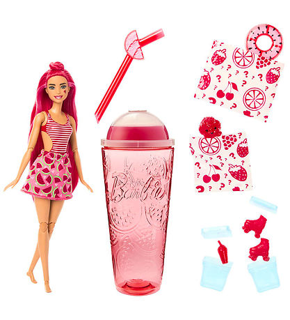 Barbie Puppe - Pop Reveal Juicy Fruits Watermelon Crush - Pink