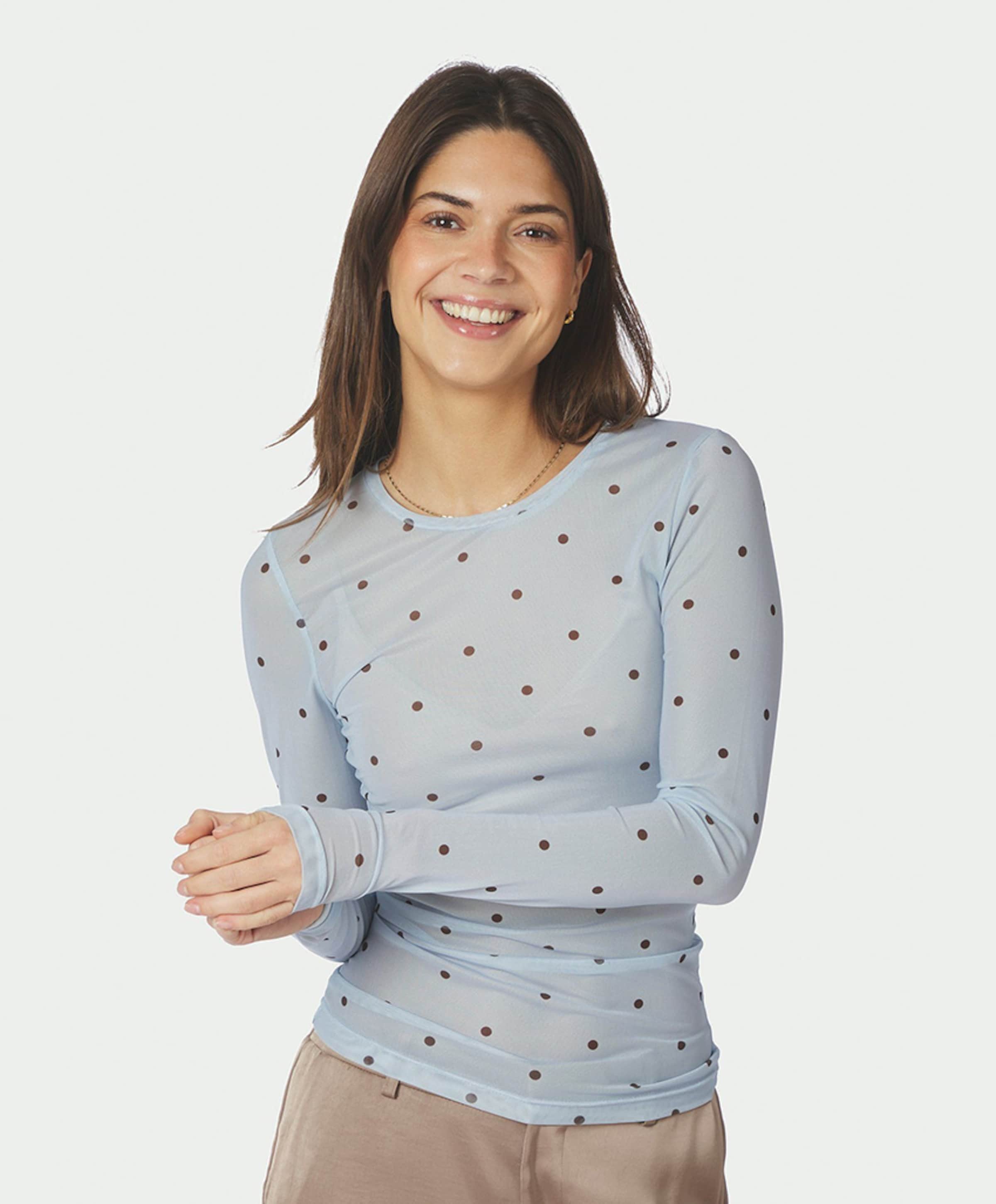 Neo Noir Dames top blauw