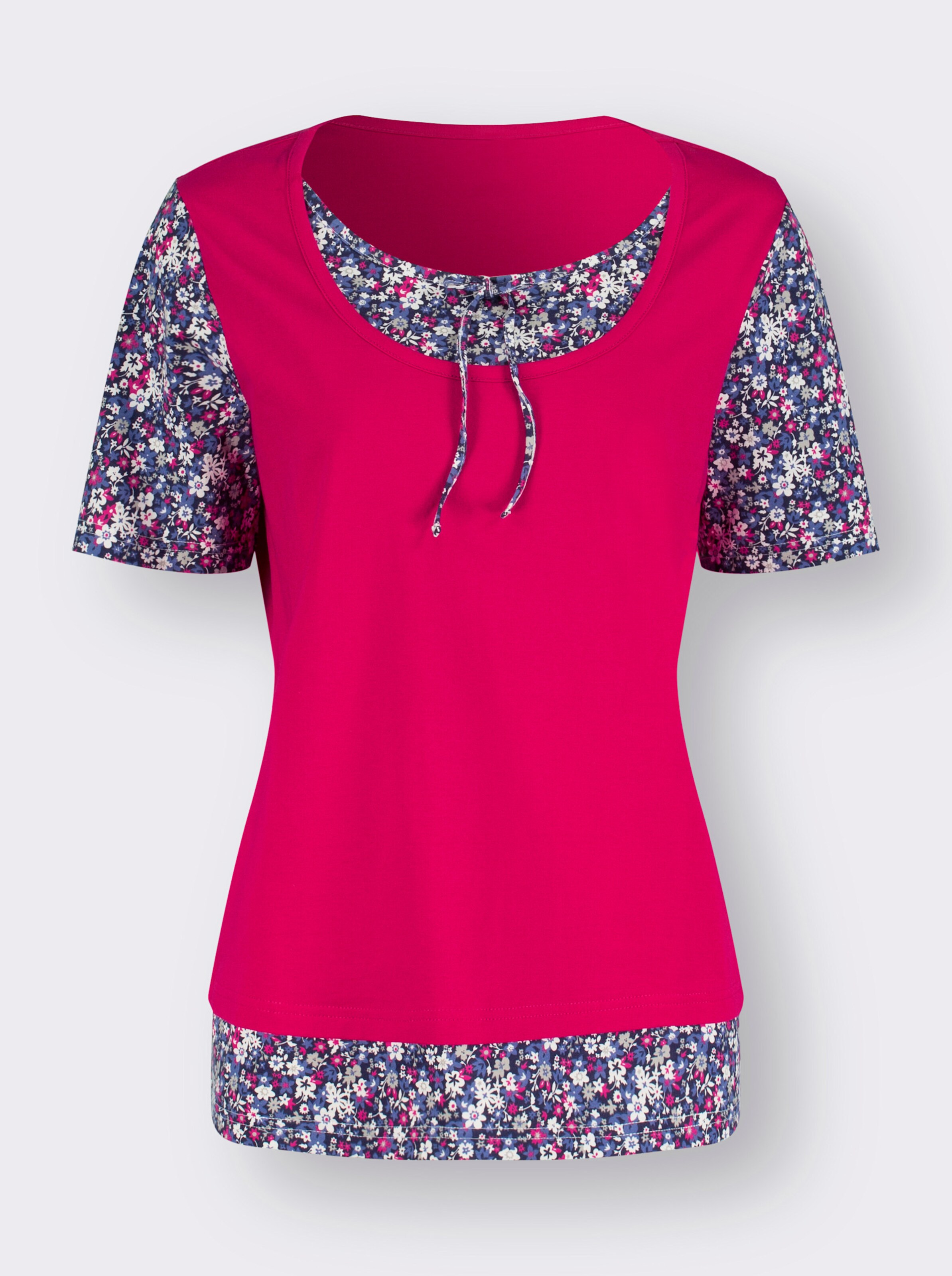 2-in-1-Shirt mit Blümchenmuster