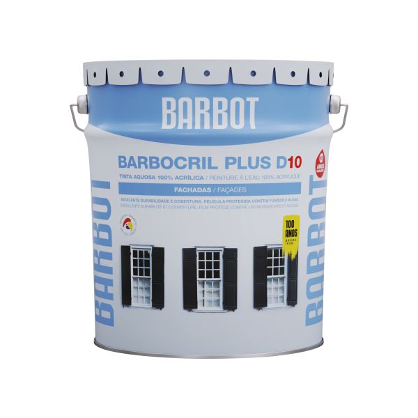 Barbot Barbocril Plus D10 15 L Branco