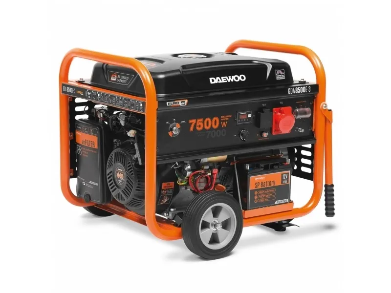 Daewoo GDA 8500E-3 7500 W 3-faset generator