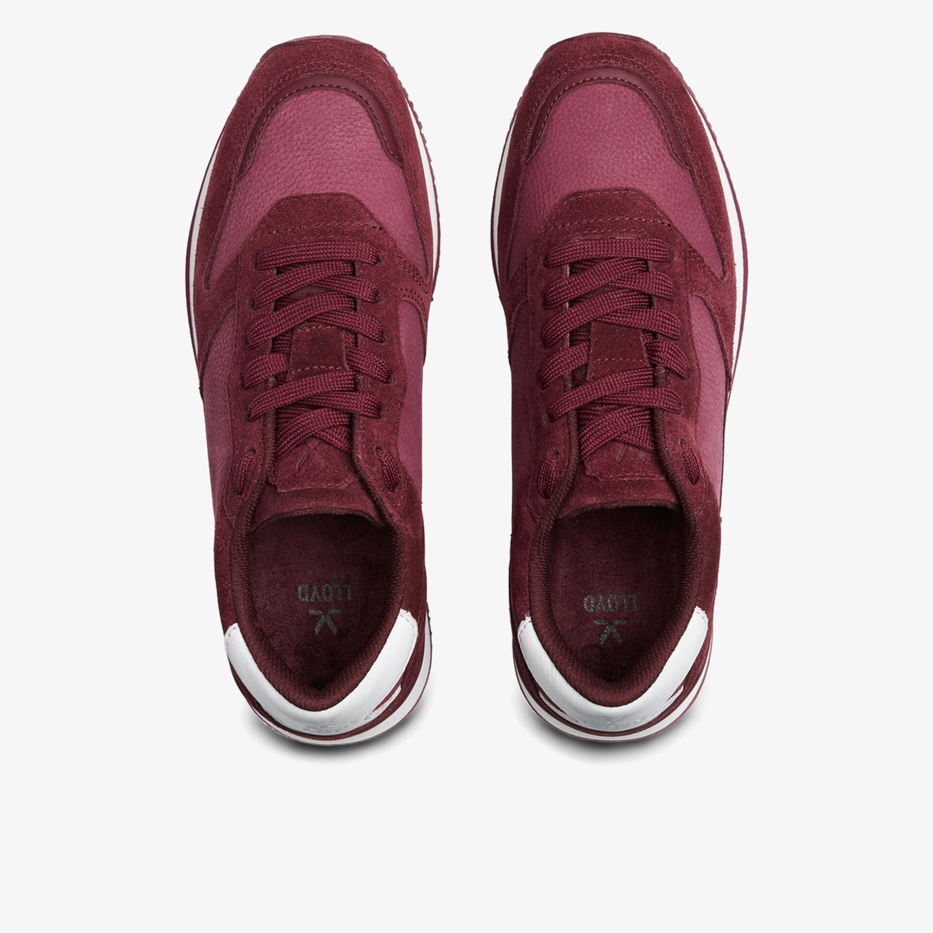 LLOYD Damen Sneaker Low rot
