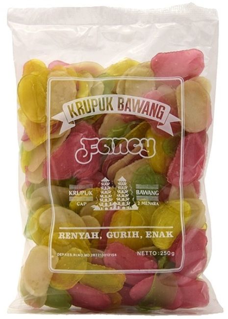 Finna Fancy Krupuk Bawang Kleur 250g