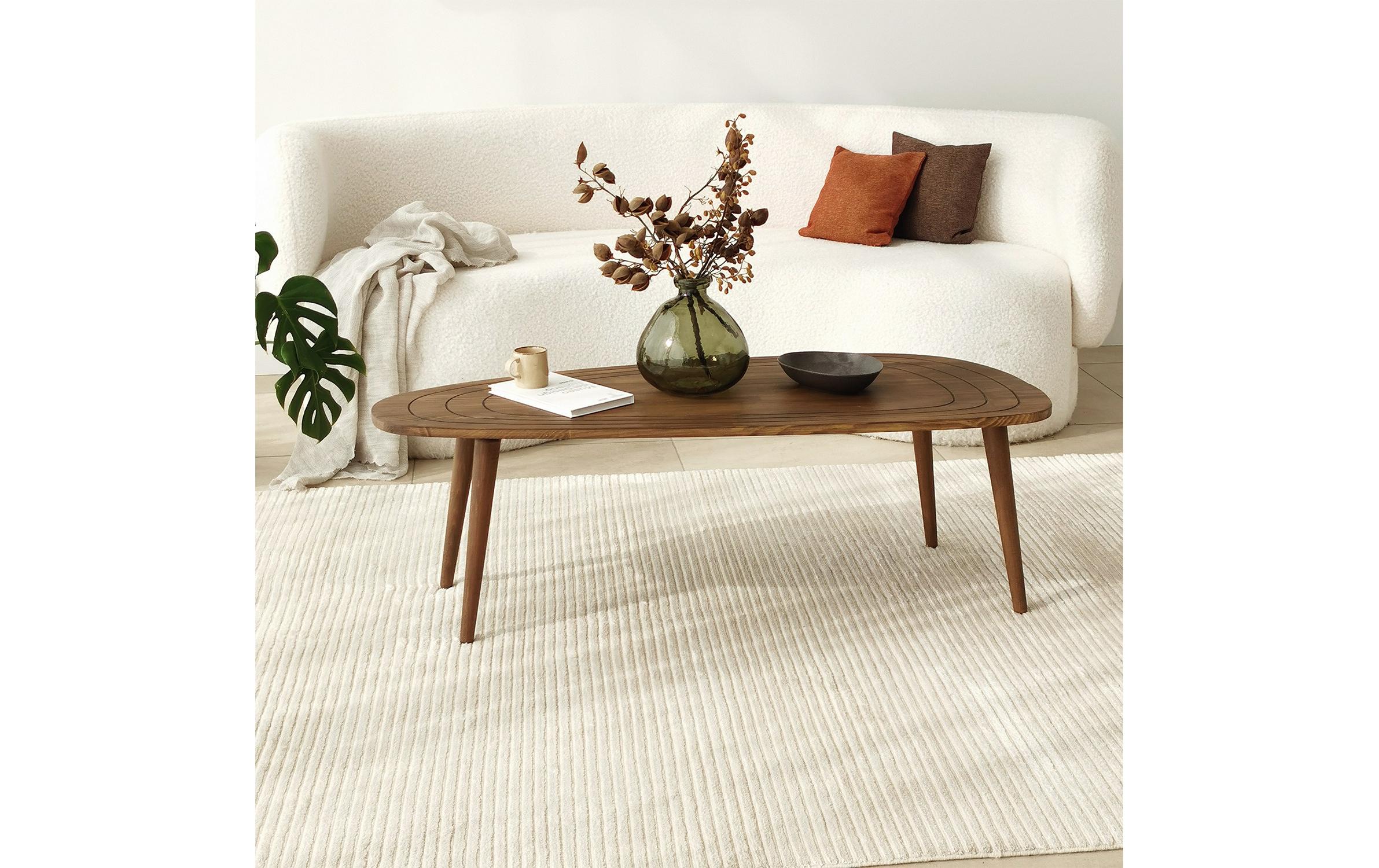 Couchtisch Sweet 115 x 38 cm, Braun<br>Skandinavischer Couchtisch