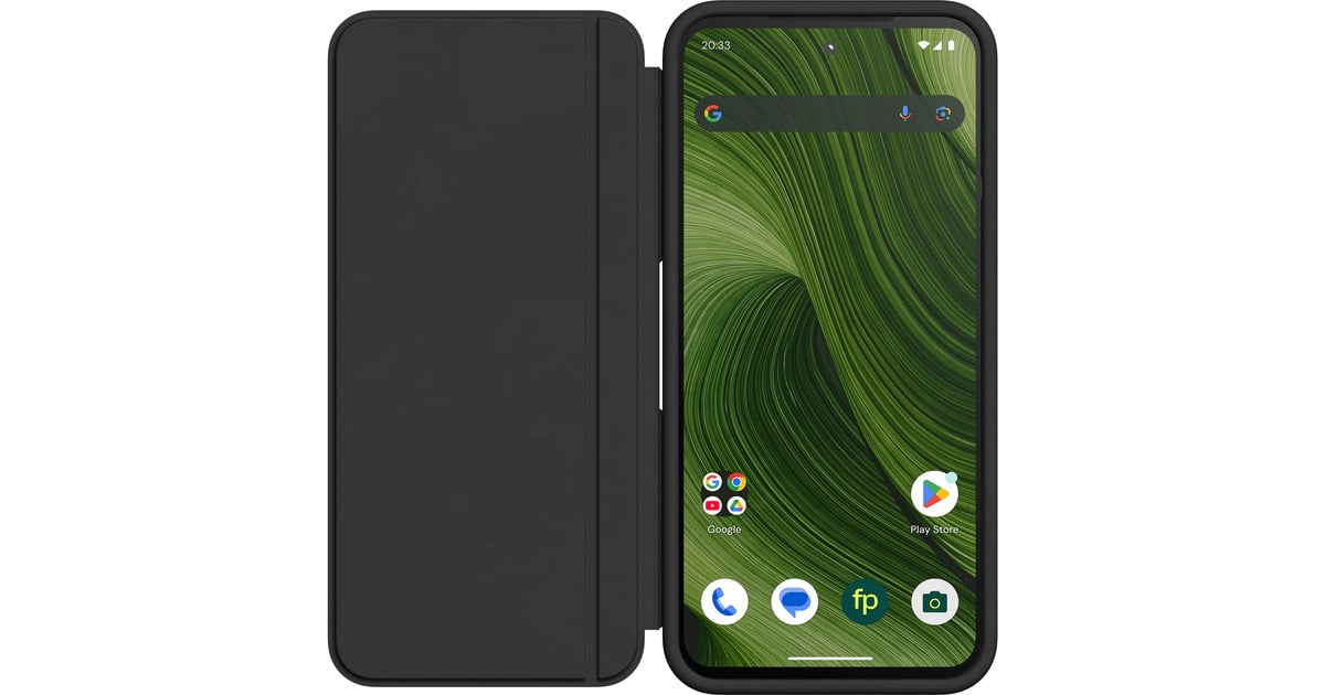 Fairphone(Gen. 6) Flipcase sleeve  (Zwart)