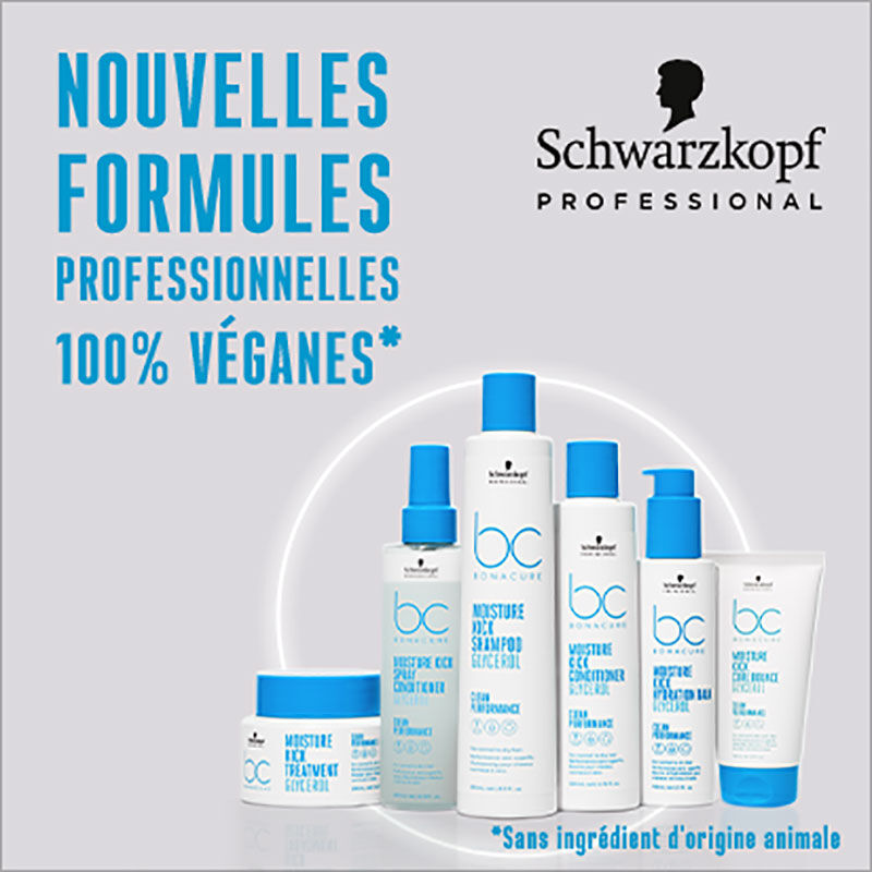 Rituel hydratant pour cheveux secs et bouclés BC Moisture Kick