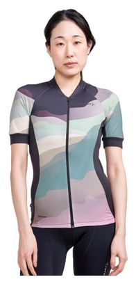 Maillot manches courtes Femme Craft Adv Endur Rose Multi Couleurs