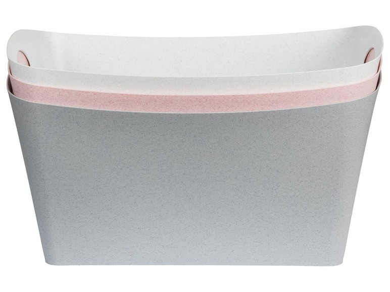 Koziol Biologische opbergdoos, 15 l volume, nestbaar, multifunctioneel