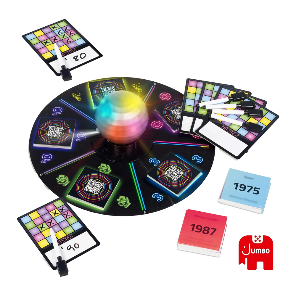 Hitster Kartenspiel Musik Quiz Gesellschaftsspiel für Erwachsene (1110100359) - Bingo