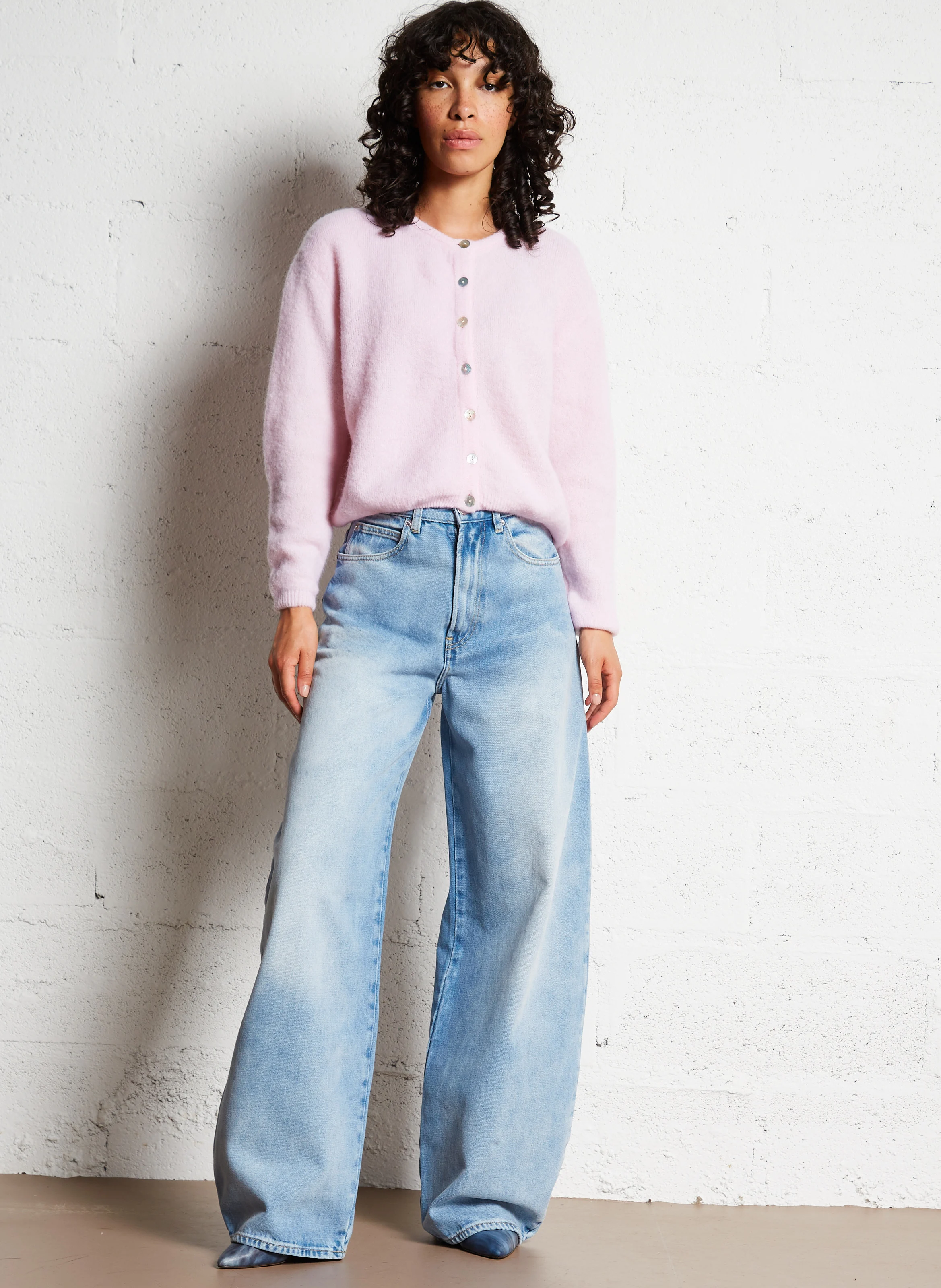 MEXICO - Jean baggy en coton | Bleu