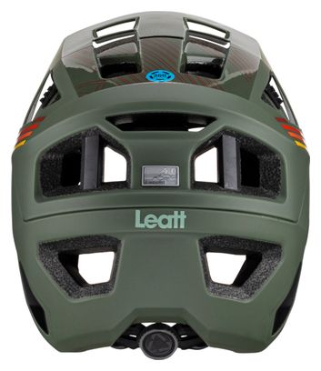 Casque avec Mentonnière Amovible Leatt MTB Enduro 4.0 Pine Vert 2023