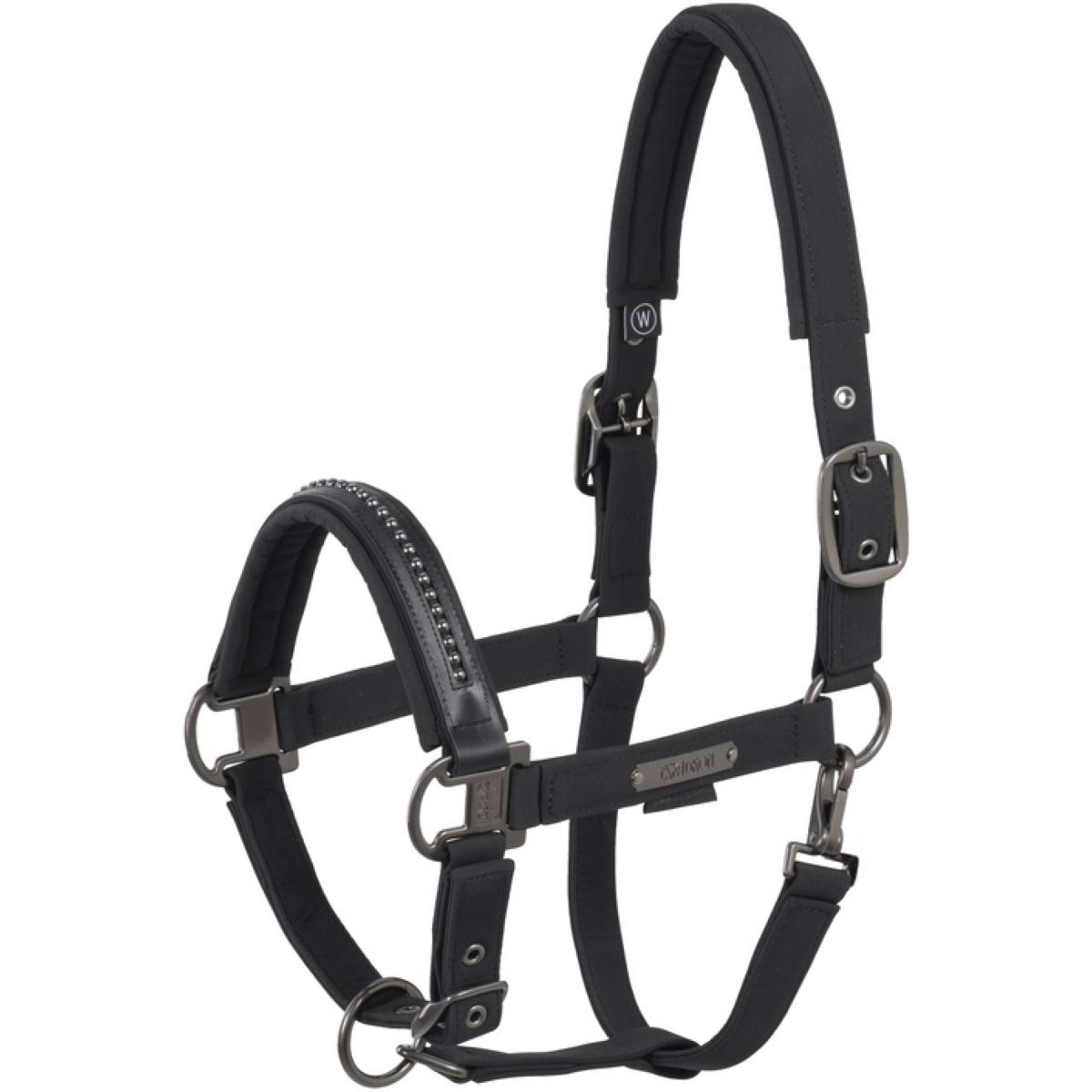 Eskadron Halster Softshell Pearls Platinum '25 Zwart