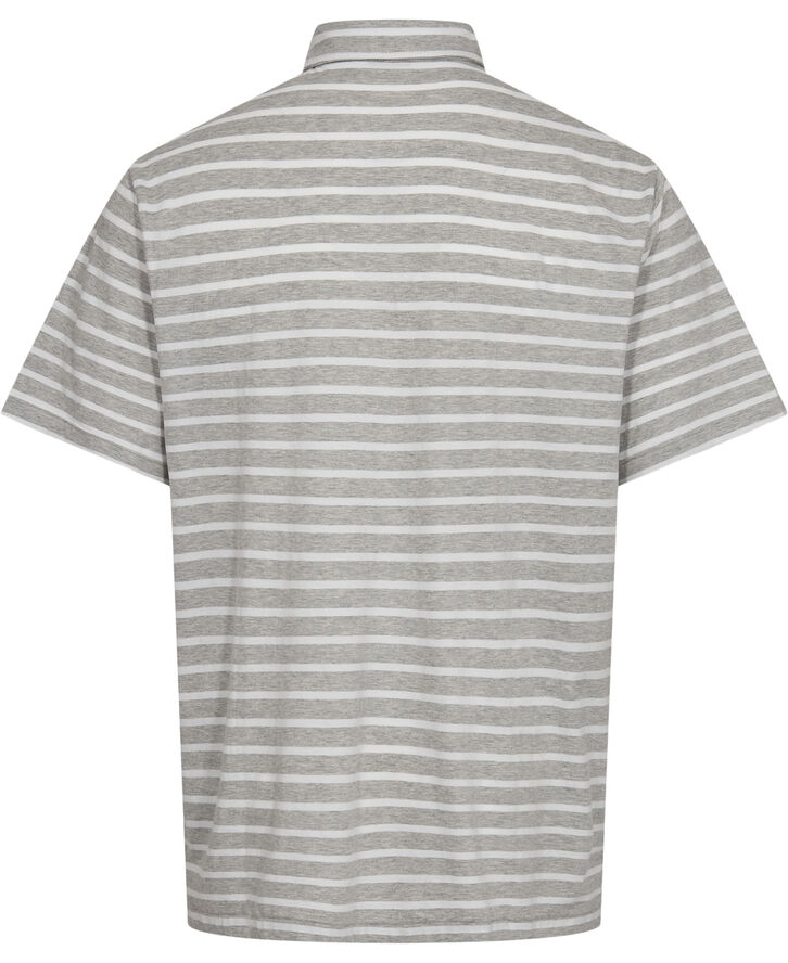 Polo Ralph Lauren Classic Fit Striped Jersey Polo Shirt Grå/hvid