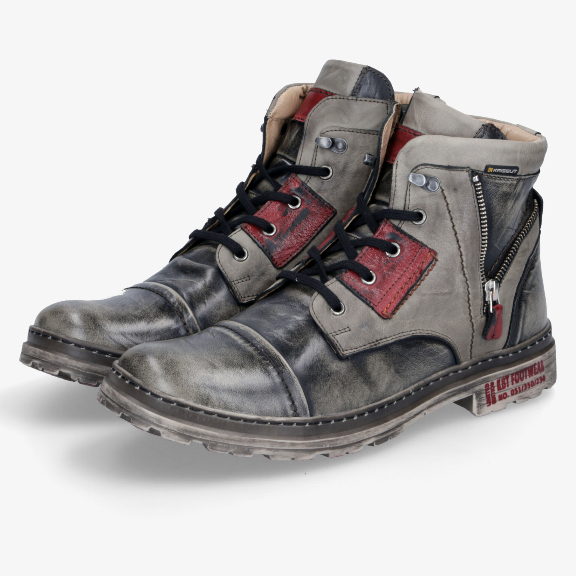 KRISBUT Herren Stiefel mehrfarbig
