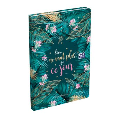 Agenda Oxford &Me - 1 semaine sur 2 pages - 10 x 15 cm - tropical