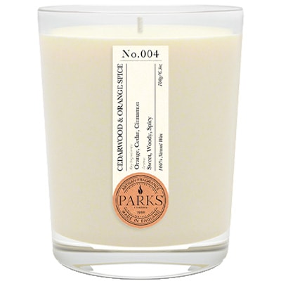Bougie parfumée - Bois de cèdre & orange épicée - Home - 180 g