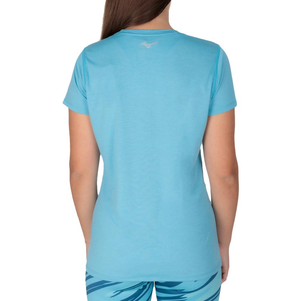 Mizuno T-shirt Bleu Femme Mizuno Impulse