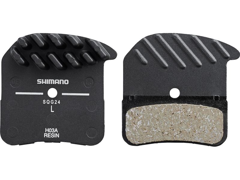 Shimano Bremsbeläge H03A mit Feder und Clip Scheibenbremsbelag
