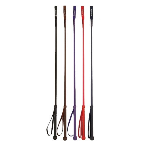 Chicote de montaria HySchool, vermelho