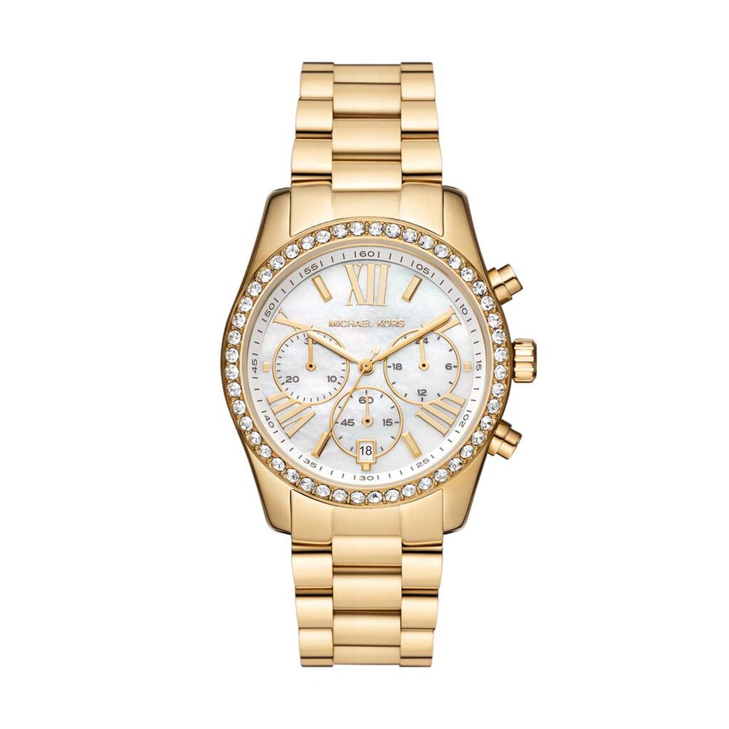 Montre Michael Kors Lexington Blanc