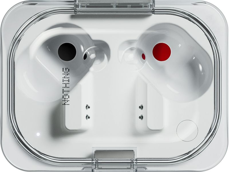 Nothing Ear Wireless In-Ear-Kopfhörer Ear (a) 3.Gen. Weiss Transparente In-Ear-Kopfhörer mit aktiver Geräuschunterdrückung
