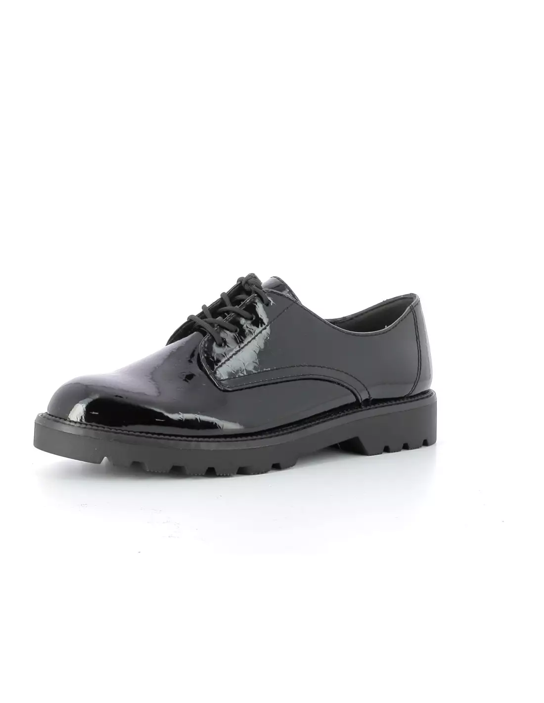TAMARIS 1-23605 087 - Mocassins & bateaux Blackpatentstructur